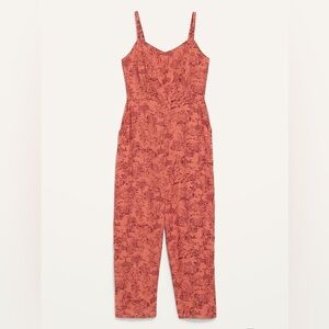 2 for $12 🎉 Old Navy Linen-Blend V-Neck Cami Jumspsuit